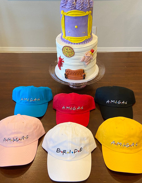 Load image into Gallery viewer, FRIENDS - Bride | Amigas - Breezy Bachelorette Party Hats!
