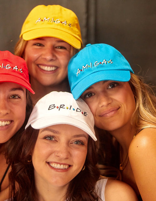 Load image into Gallery viewer, FRIENDS - Bride | Amigas - Breezy Bachelorette Party Hats!
