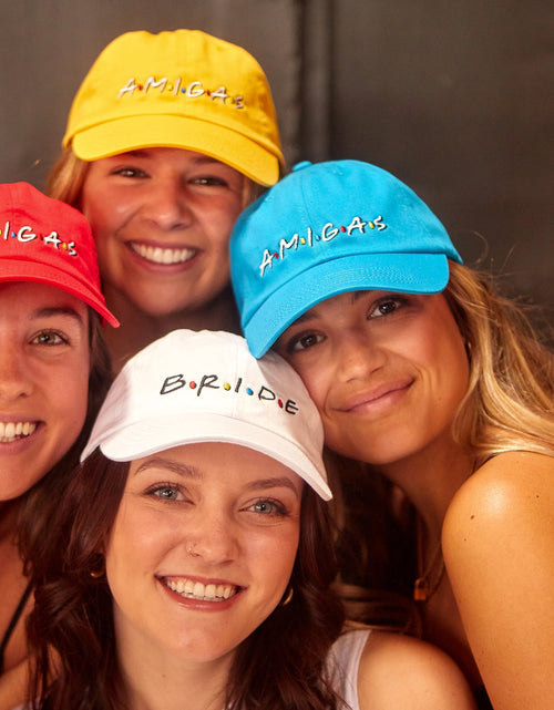 Load image into Gallery viewer, FRIENDS - Bride | Amigas - Breezy Bachelorette Party Hats!
